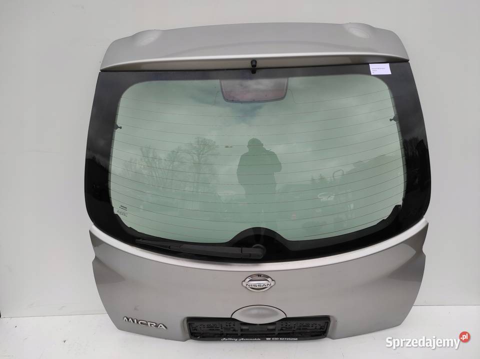 KLAMKA KLAPY BAGAŻNIKA NISSAN MICRA K12 HB 3D 03 osobowe Karoseria
