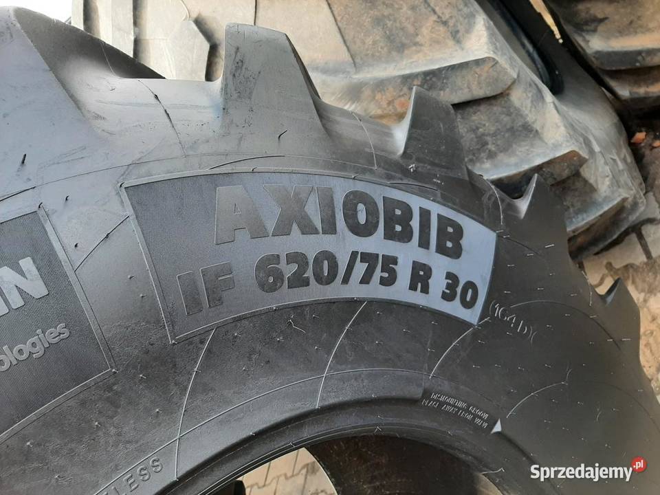 Opona używana rolnicza 62075R30 MICHELIN AXIOBIB Opony rolnicze