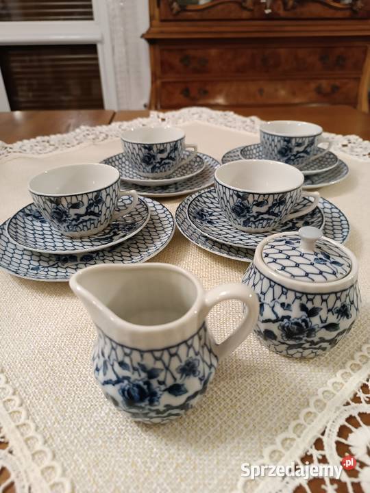 Porcelana z siatką kobaltową Gorlice