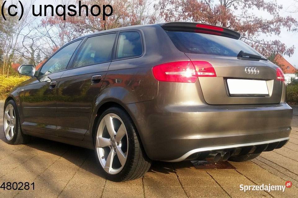 AUDI A3 8P SPOILER DYFUZOR RS S3 Otwock