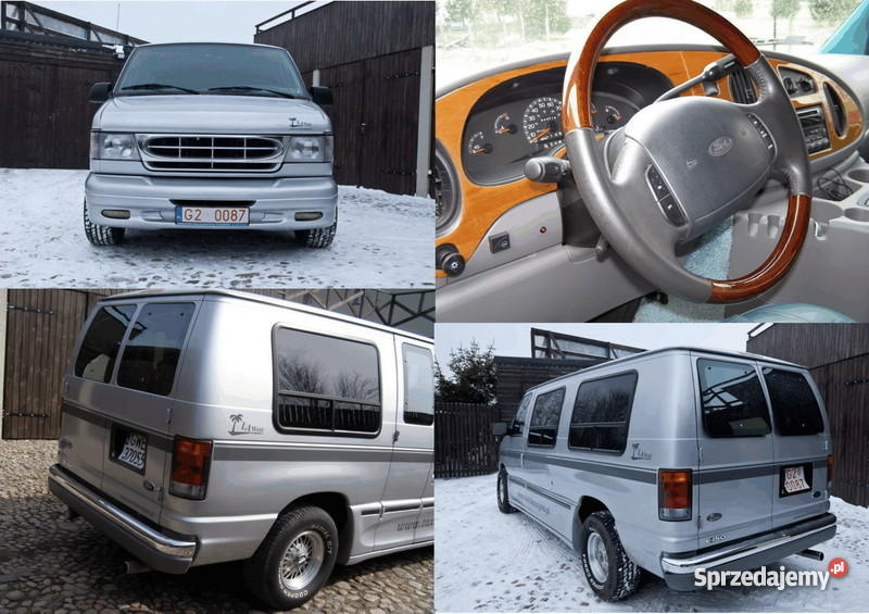 FORD ECONOLINE LA WEST LUKSUSOWA SALONKA Z USA z Luzino