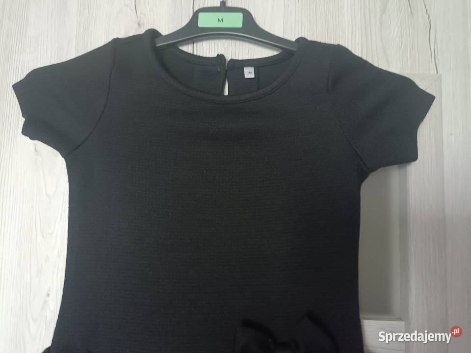 Sukienka czarna Myszka Minnie CA 116 Kwidzyn