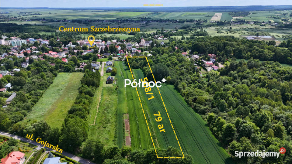 Szczebrzeszyn działka z zabudową i mediami Sprzedaż lubelskie