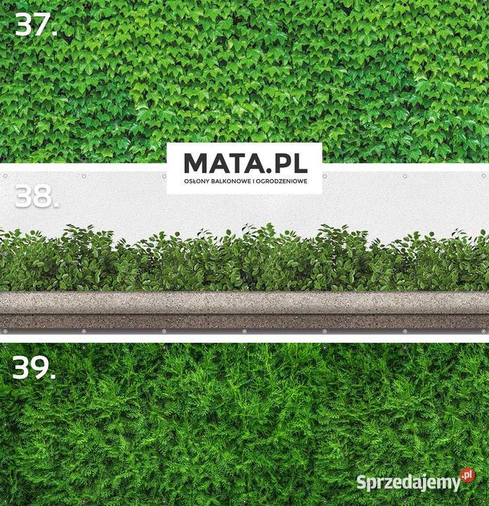 Maty balkonowe na wymiar Mata osłonowa na balkon Tychy