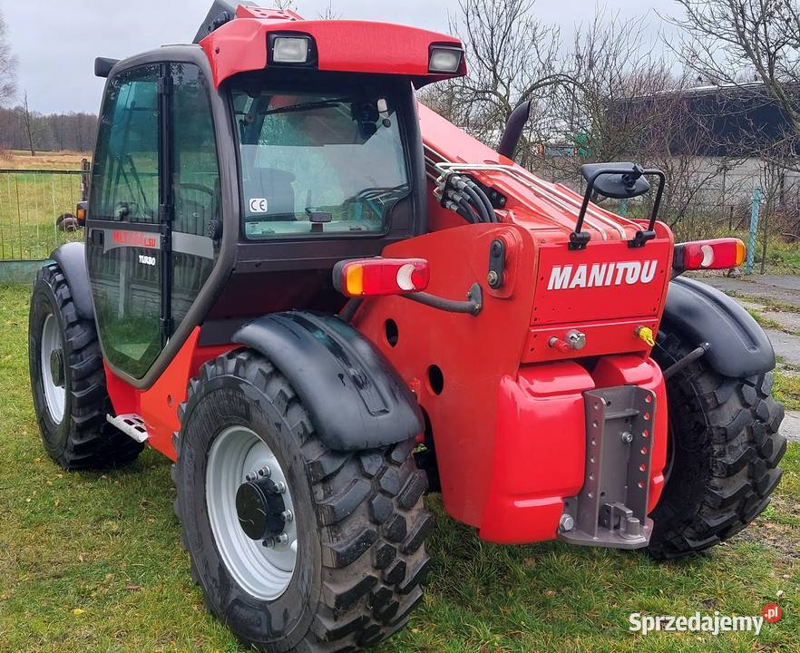 Manitou ładowarka teleskopowa nowe opony Wręczyca Wielka sprzedam