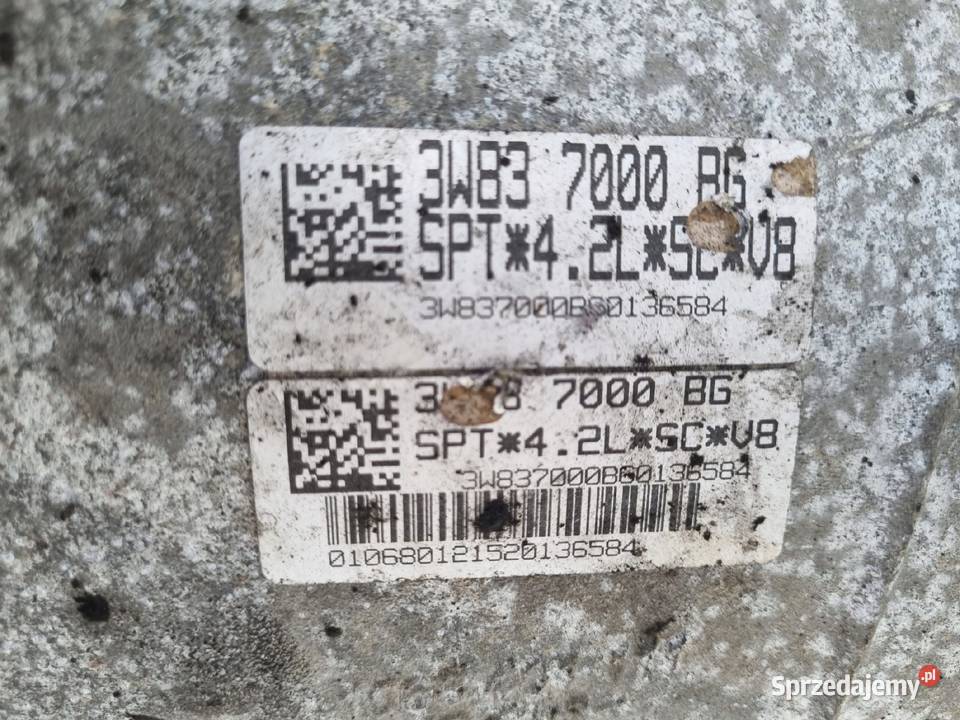 AUTOMATYCZNA SKRZYNIA BIEGÓW Jaguar XKR 42 V8 osobowe lubelskie Rudka