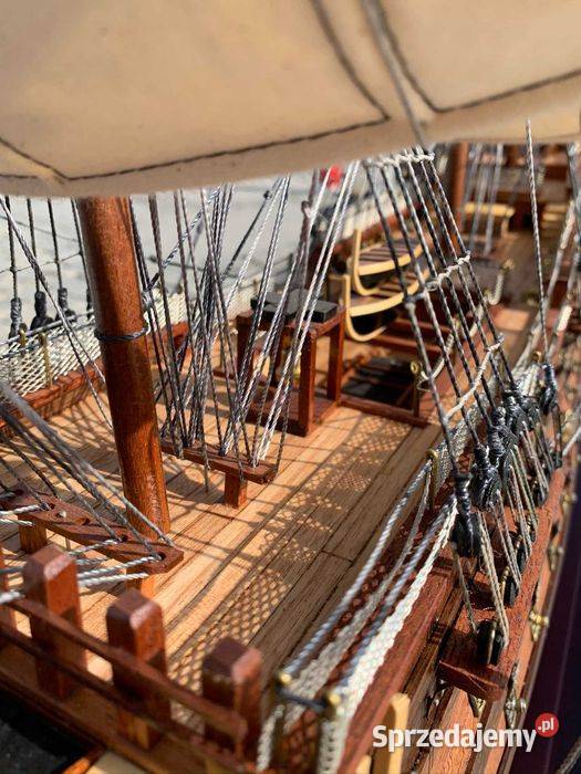 Drewniana Replika statku żaglowca HMS Victory 90 Szczecin sprzedam