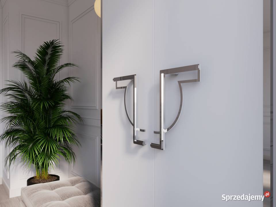 Nierdzewny uchwyt do drzwi szafy Mława