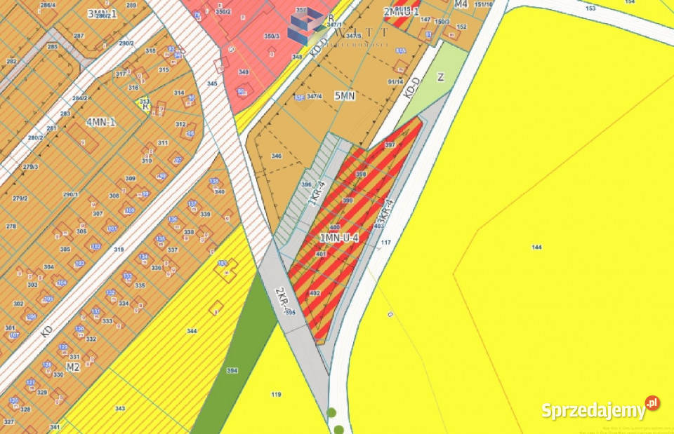 Działka Uzdowo 1280m2 Sprzedaż Grunty i działki
