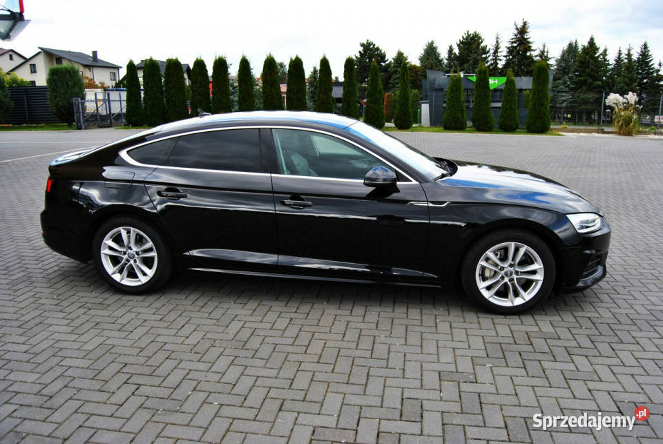 Audi A5 STronic 20TDI 190 Biała SKÓRA wymianie nieuszkodzony