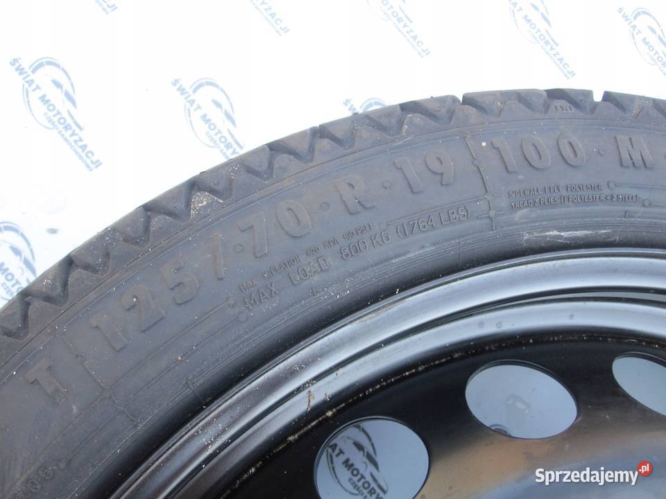 AUDI A4 B8 A5 8T A6 koło dojazdowe 1257019 100M świętokrzyskie