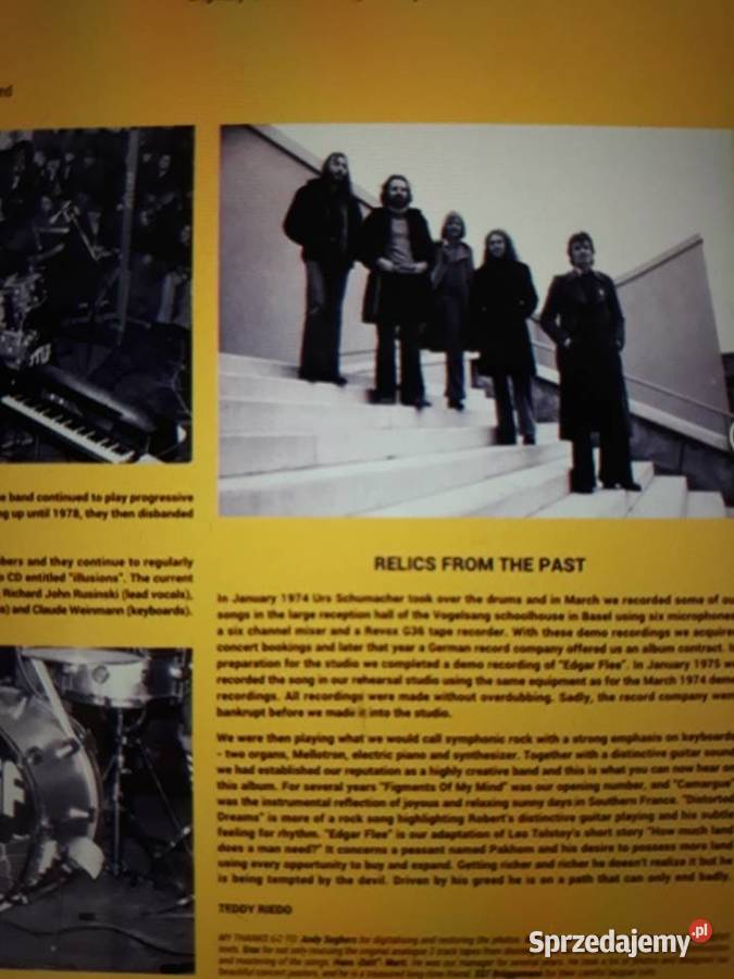 Archiwum hard prog rocka ERTLIF Relics From The płyta winylowa podkarpackie