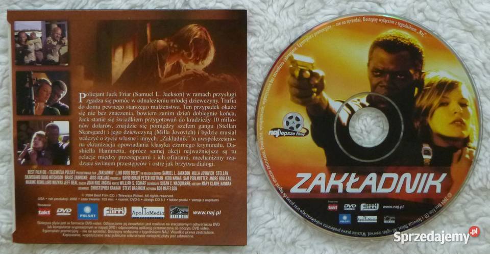 Film DVD Zakładnik DVD Warszawa