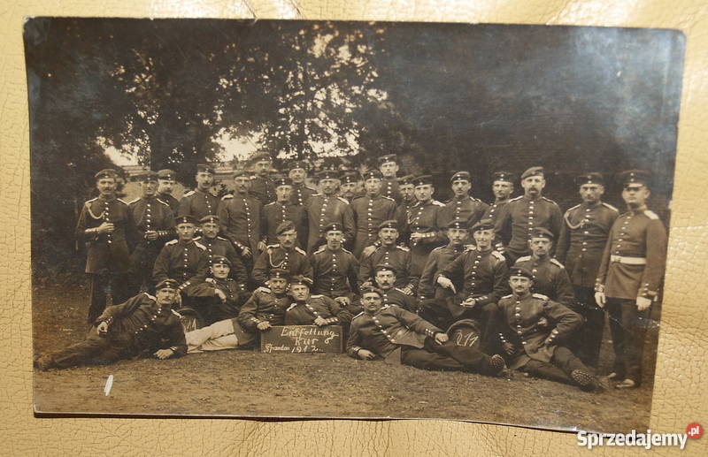 Kartka z 1912 r z niemieckim oddziałem Tarnów sprzedam