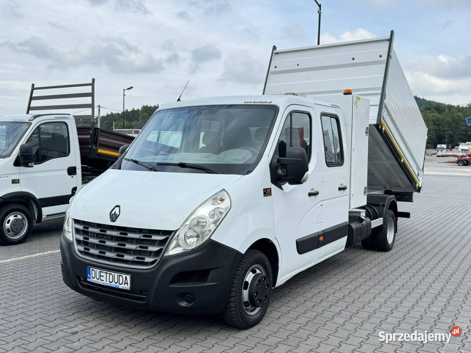 Renault Master 7 Osób Brygadówka DOKA Zabudowa czujnik deszczu Widełki