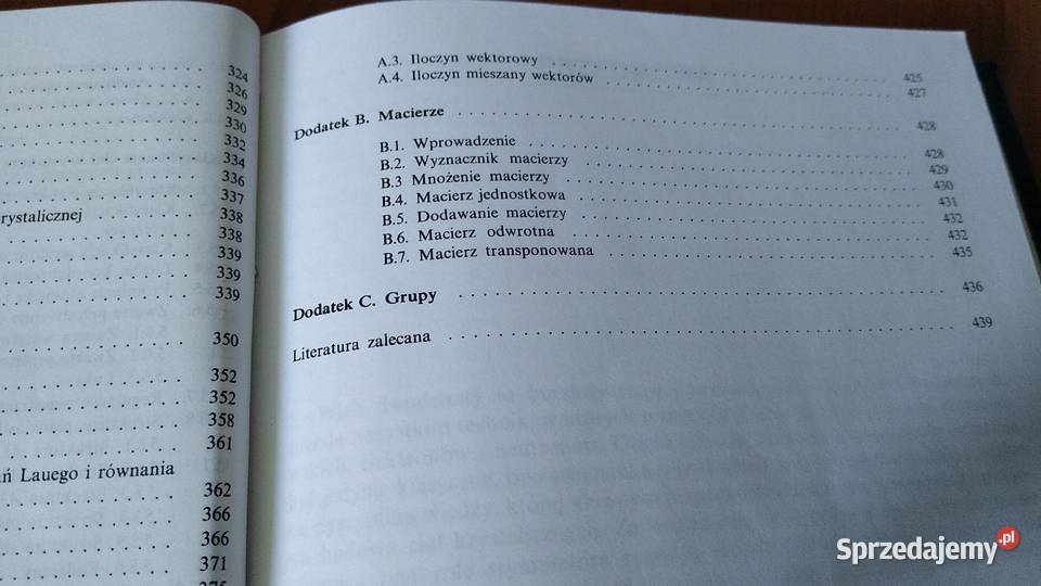 Krystalografia podręcznik wspomagany Bojarski twarda Gdańsk