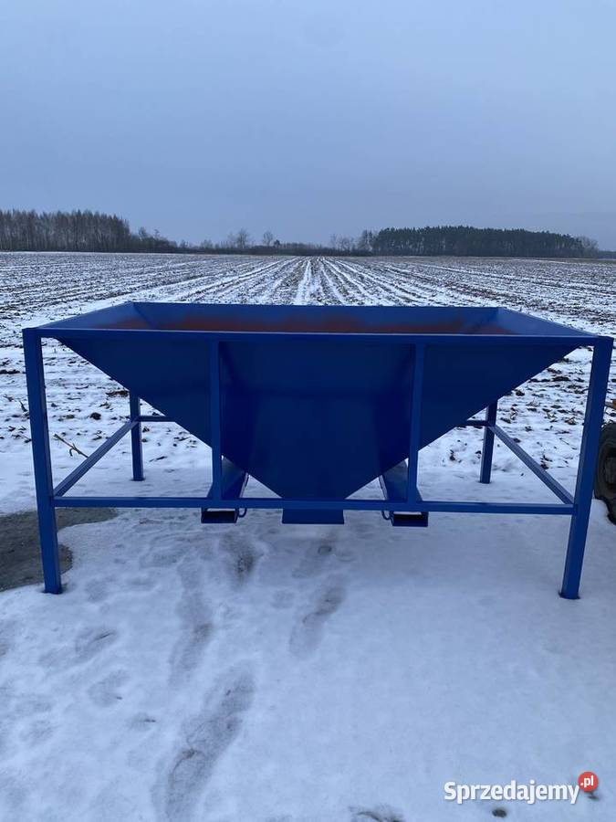 Bufor kosz zasypowy zasobnik 19 m3 Łanięta