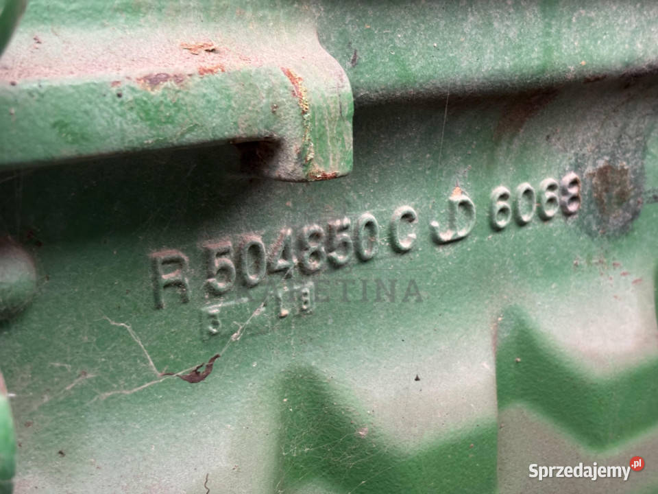 John Deere 6068 Silnik Blok CZĘŚCI R504850 Jastrzębniki