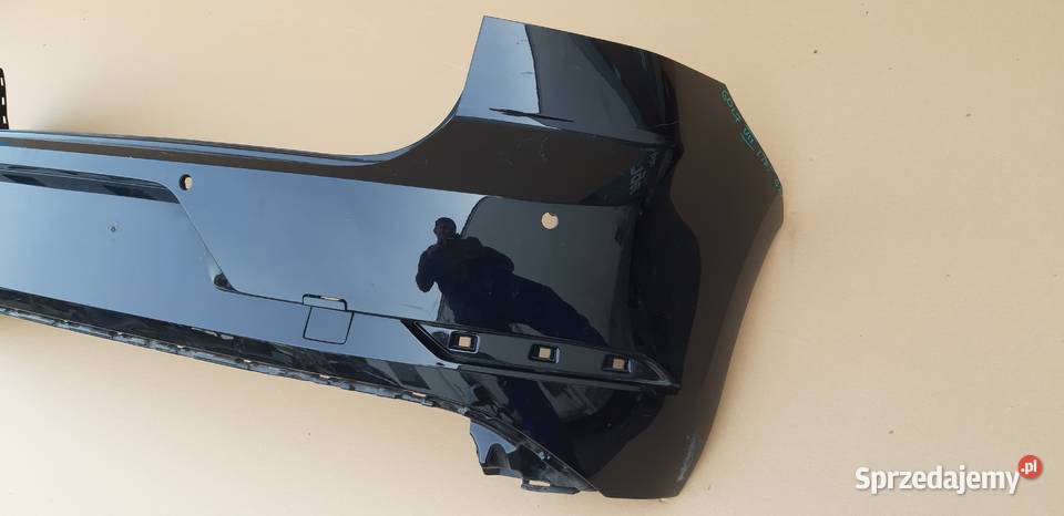 VW GOLF VII 7 LIFT ZDERZAK TYŁ TYLNY PDC Bieleń