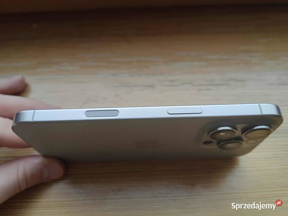 iPhone 16 Pro 128GB Tytan Naturalny stan bateria Brzozów
