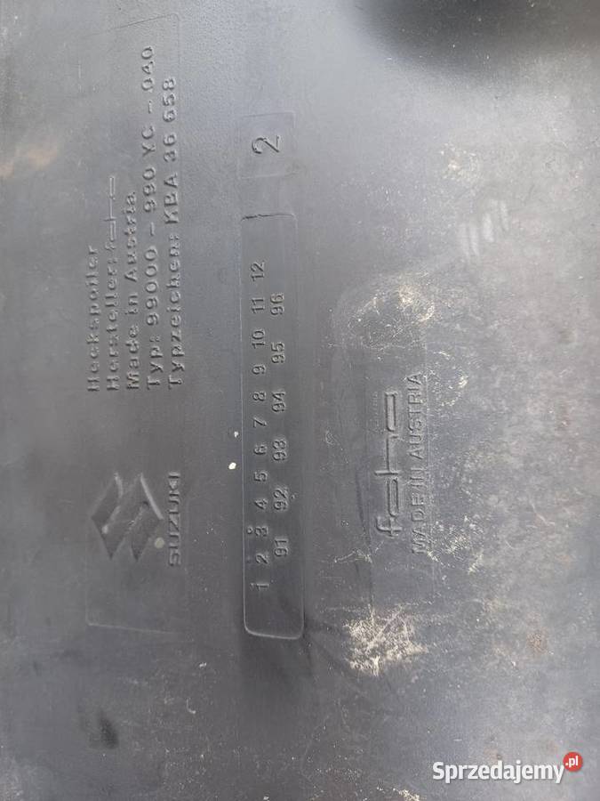 Spoiler foha suzuki swift 2 Mielec