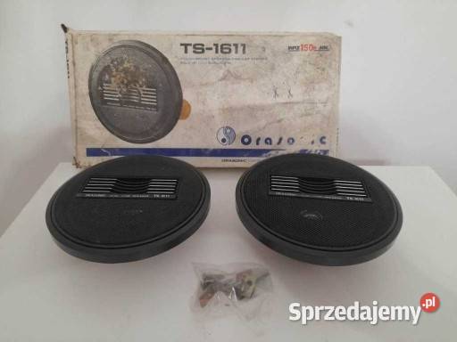 Nowe Głośniki z epoki ORASONIC TS1611 16 Polonez zachodniopomorskie Koszalin