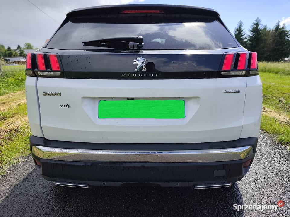 Peugeot 3008 Rok produkcji 2017 podkarpackie Kostarowce