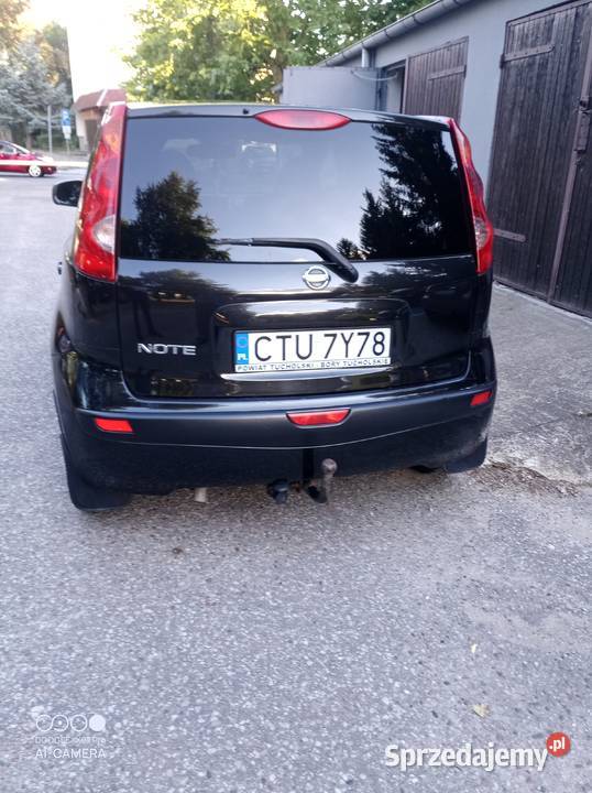 Sprzedam nissan Note 16 automat z instalacją radio kujawsko-pomorskie