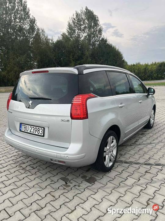 Peugeot 5008 20 HDi 7 osób 2012 przebieg 244000 Busko-Zdrój
