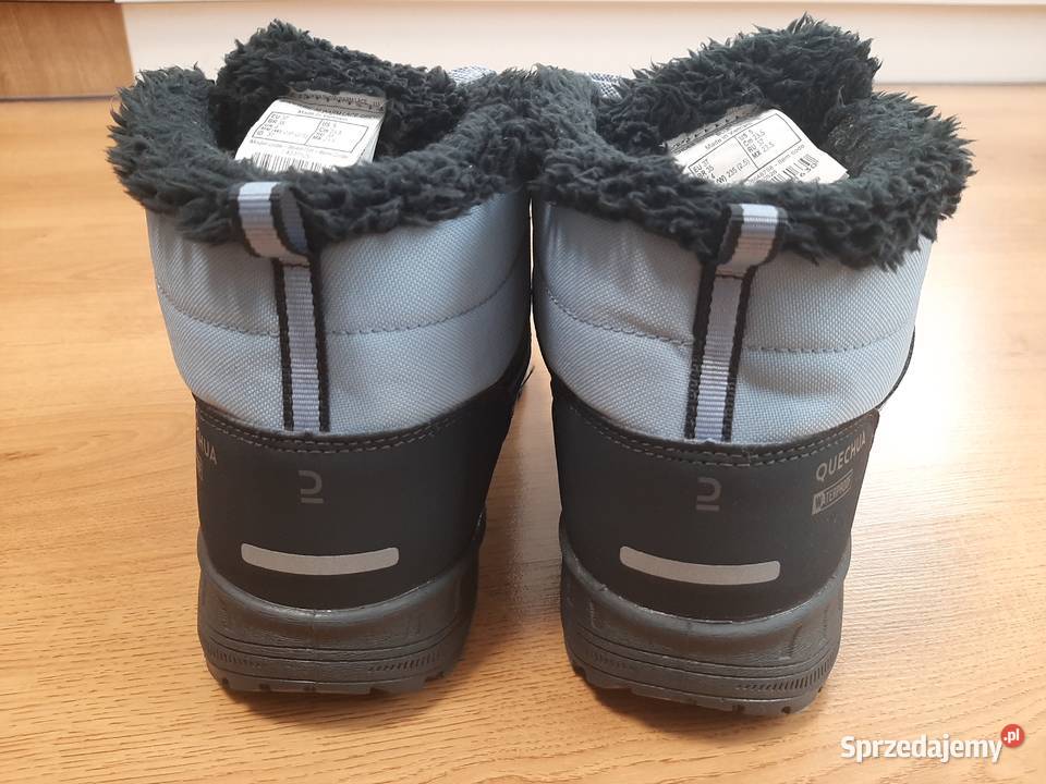 Buty zimowe Quechua wodoodporne 3738 czarny Obuwie Rawicz