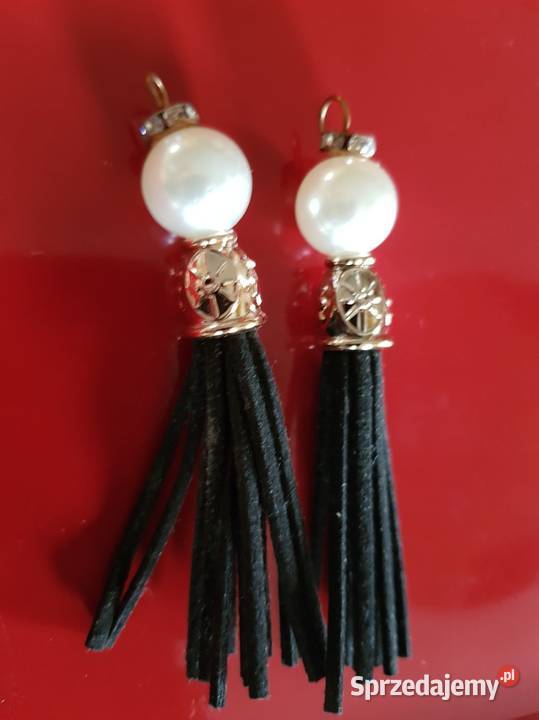 zawieszki przywieszki wisiorki kolczyki perły