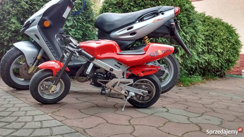 Mini scigacz czerwony Morawica