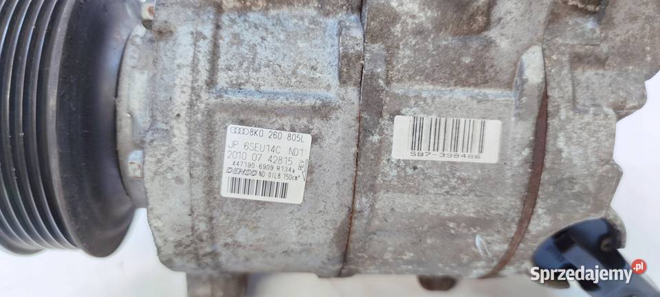 SPRĘŻARKA KLIMATYZACJI AUDI A4 B8 A5 Q5 Klimatyzacja Przystajń