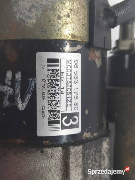 ROZRUSZNIK 9656317680 20 16V Peugeot 407 I