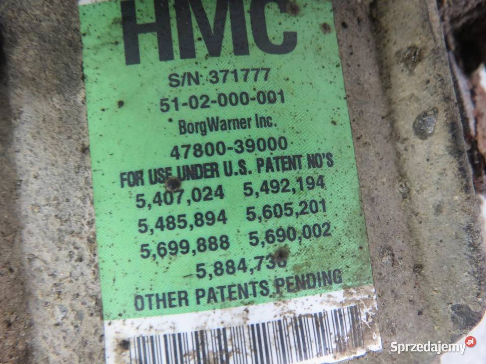 DYFER HYUNDAI TUCSON I 20 CRDi 4780039000