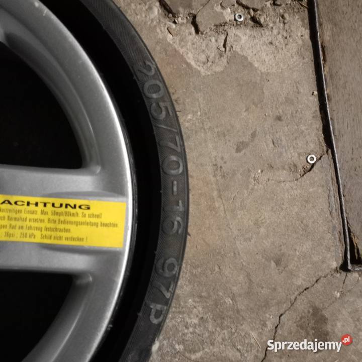 Koło dojazdowe z Audi A6 C5 allroade nieużywane Koła dojazdowe Tychy