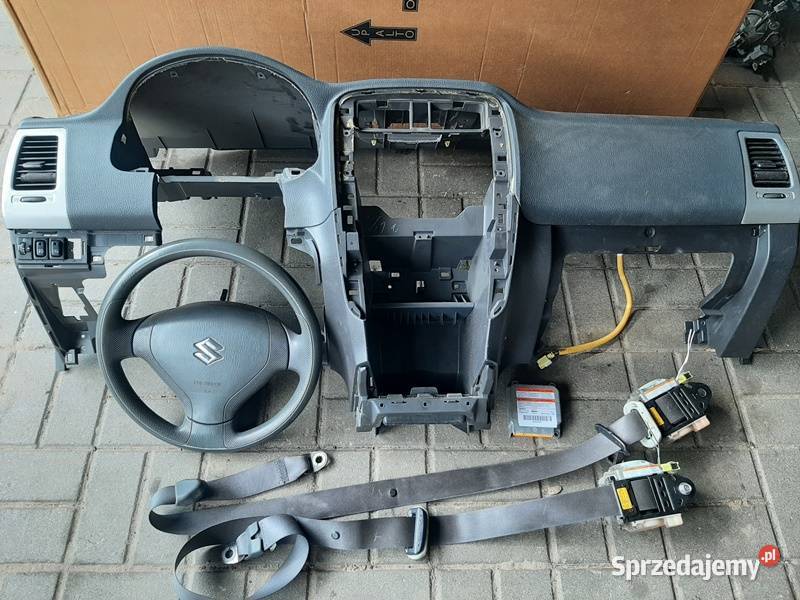 Airbag Poduszki Pasy Konsola Deska Suzuki Liana Nowy Tomyśl