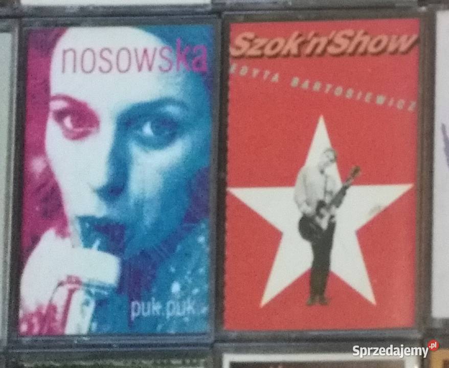 Kasety oryginalne Nosowska Bartosiewicz Rodowicz kaseta Włocławek sprzedam