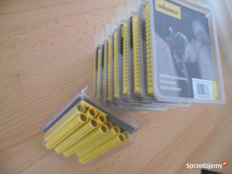 Filtr paluszkowy air coat zółty sprzedam