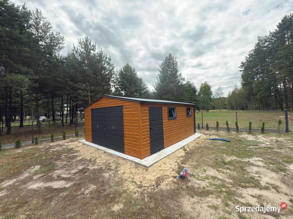 Garaż Blaszany 5x6 poziom producent profil 30m2 Olsztyn