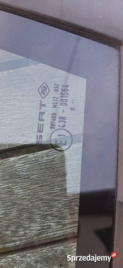 Szyba boczna lewa Seat oryginał trójkąt wysyłka Chocianów