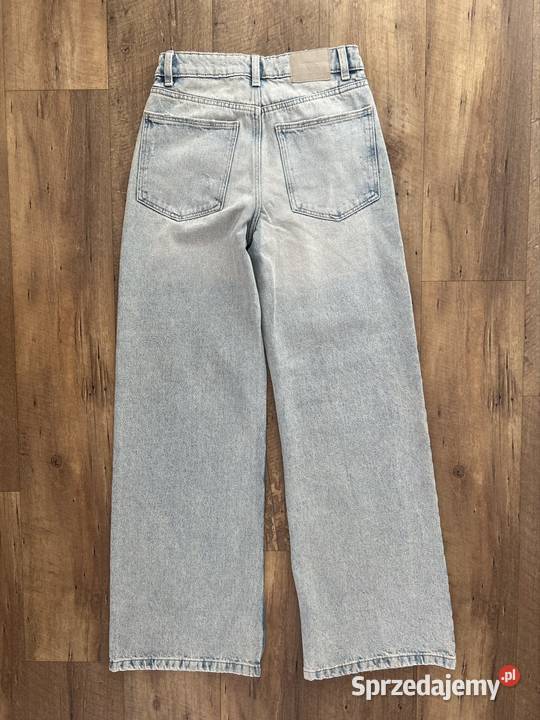Jeansy szerokie nogawki XXS jeansy wide leg Spodnie Wyszków