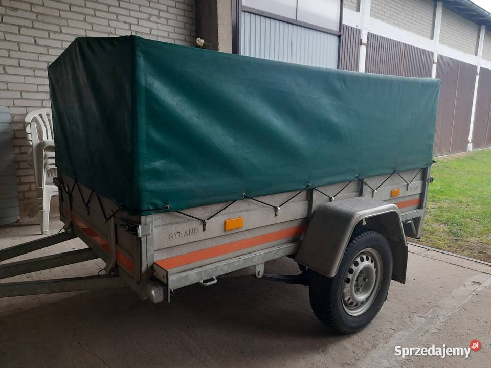 Oryginalna przyczepka SYLAND 2015r 210x125 z mazowieckie Boguty-Pianki