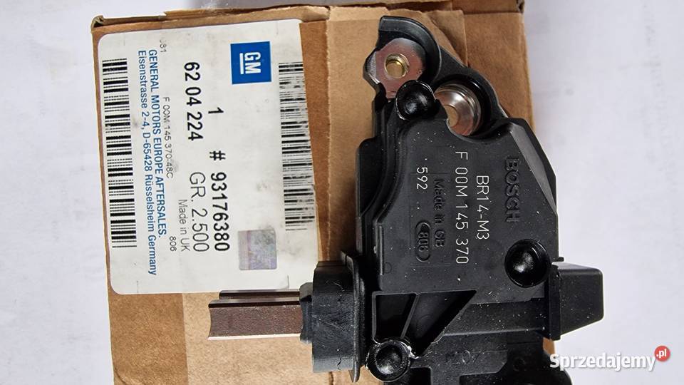 Regulator napięcia alternatora Opel GM 6204224 lubelskie