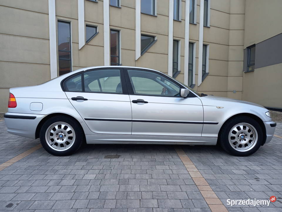 BMW E46 318i 20 benz 143 2003r Lift Titansilber śląskie