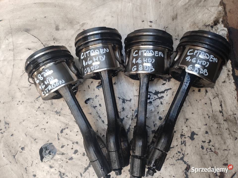 CITROEN PEUGEOT FORD VOLVO 16HDI tłok korbowód Kielce sprzedam