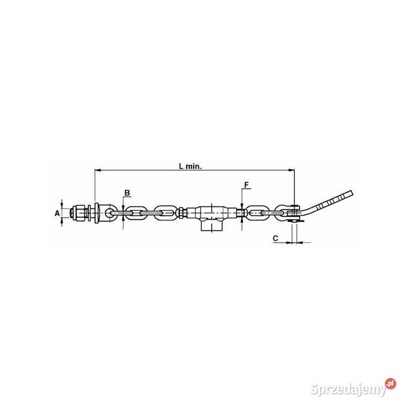 Stabilizator łańcuchowy 670 FIAT 4988795 01115 Do maszyn uprawowych Kamionna sprzedam