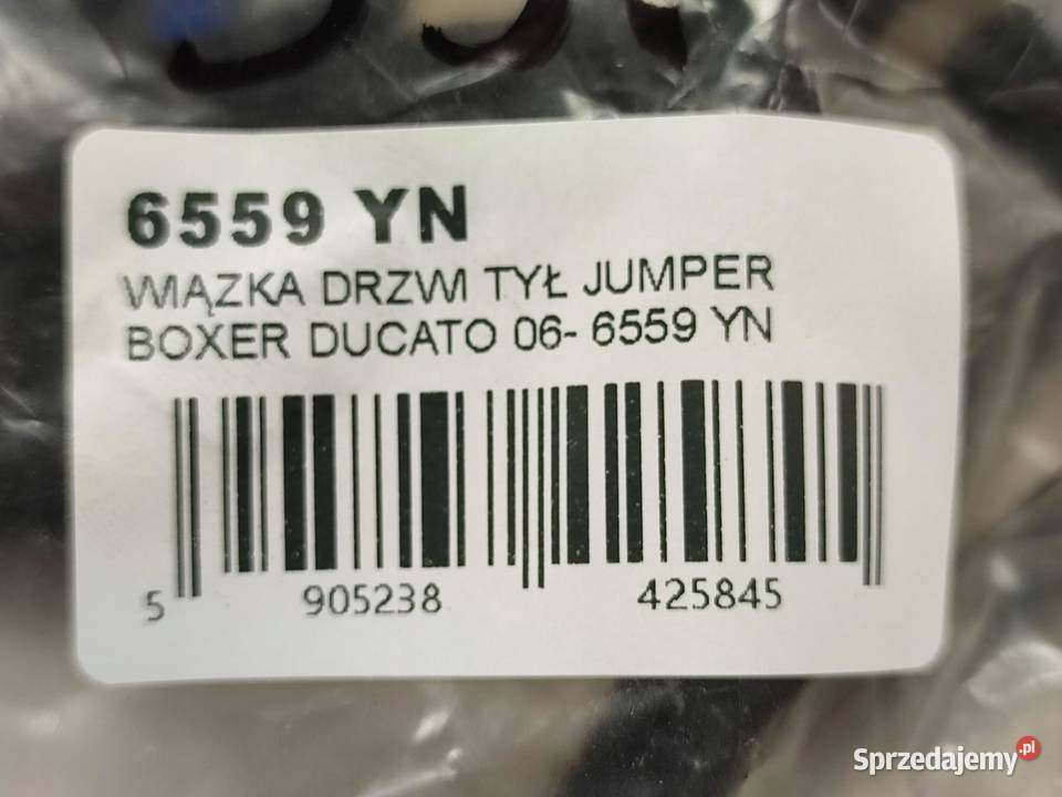 WIĄZKA DRZWI TYŁ CITROEN C3 20092016 ORYGINALNA osobowe
