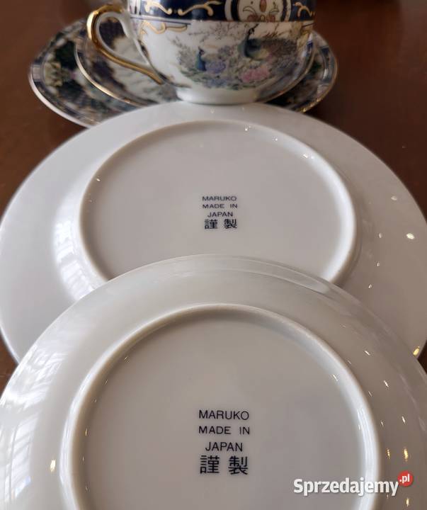 Maruko Japonia zestaw do herbaty 6 osób Antyki, Sztuka, Kolekcje Szczecin