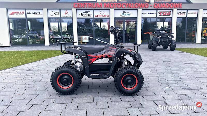MINI QUAD XTR M9E6 800W CZERWONY Głogoczów sprzedam